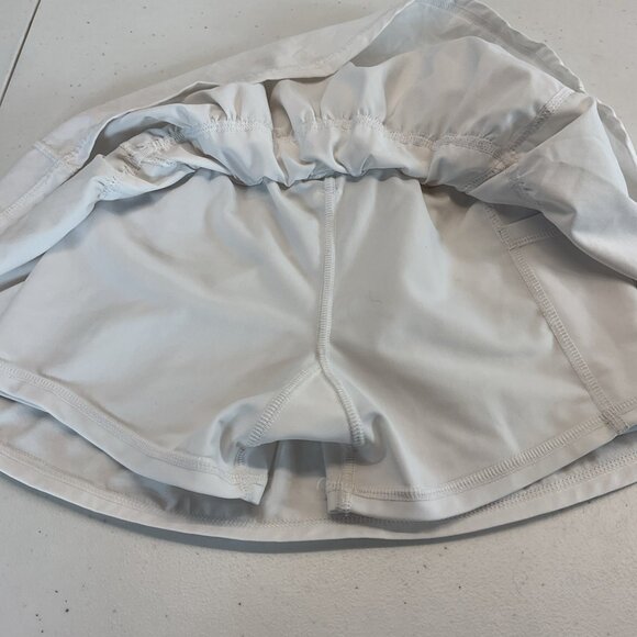 The Bubble Toddler Girls med 2T/3T White skort preppy‎ - Picture 4 of 7